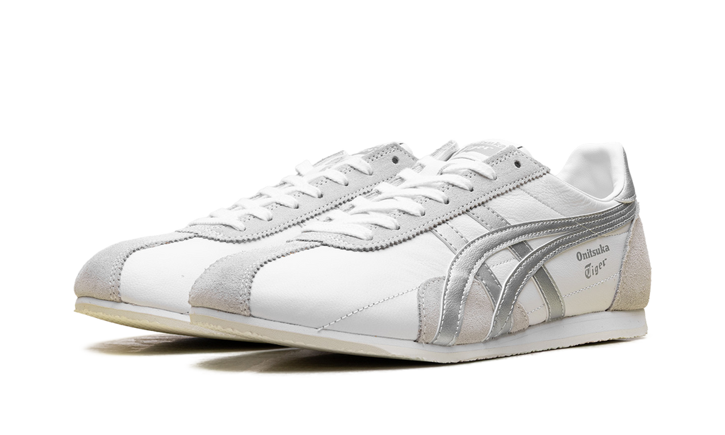 Onitsuka Tiger Runspark in White Silver 197653 - product image from the listing.
