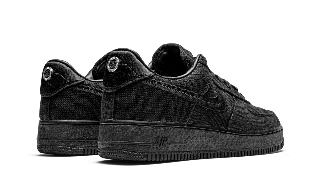 "Stussy - Black" Air Force 1 Low CZ9084 001 - product image from the listing.