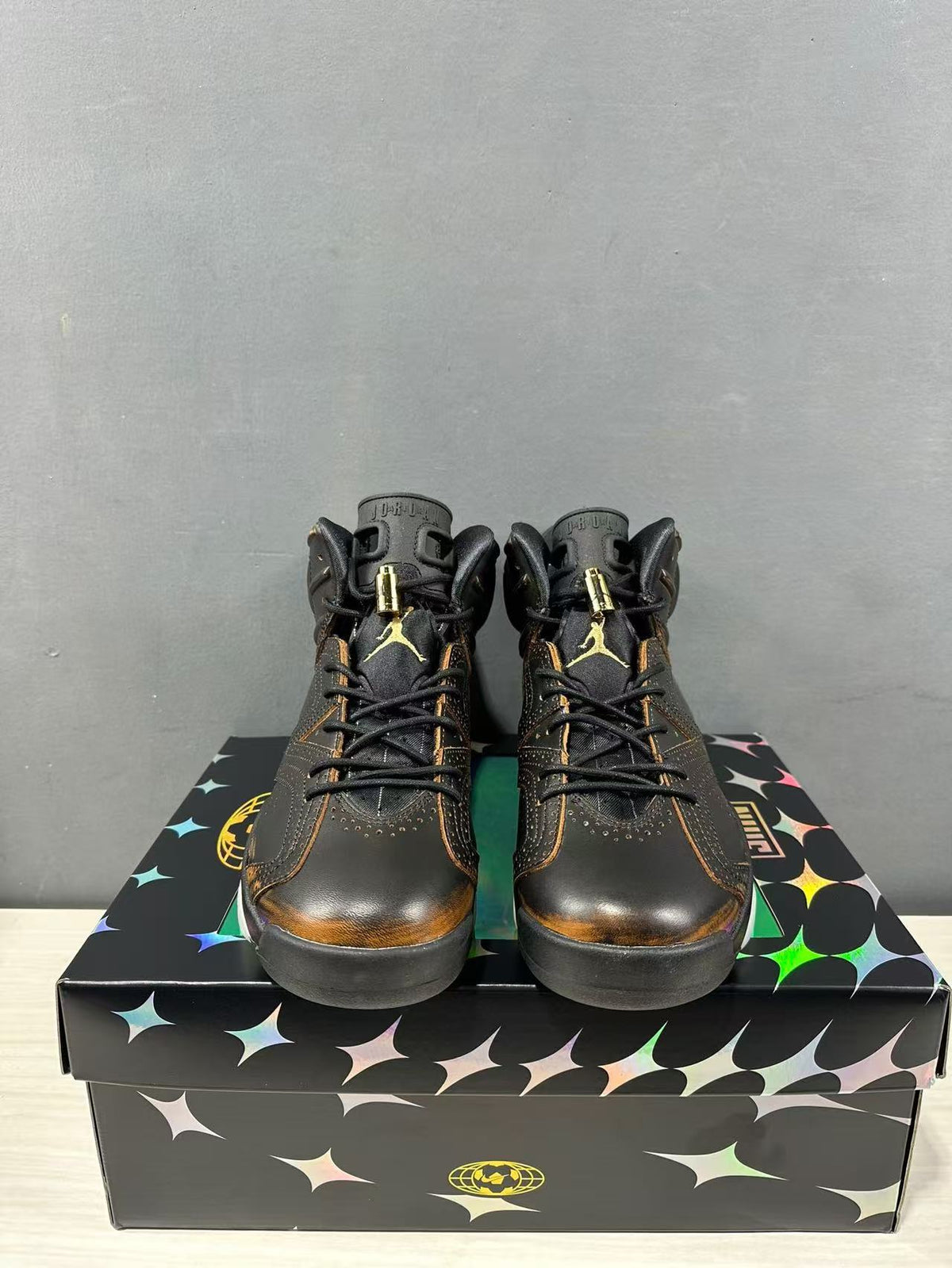 Air Jordan 6 Xuan Wu Black Basketball Sneakers IR7572-220 - product image from the listing.
