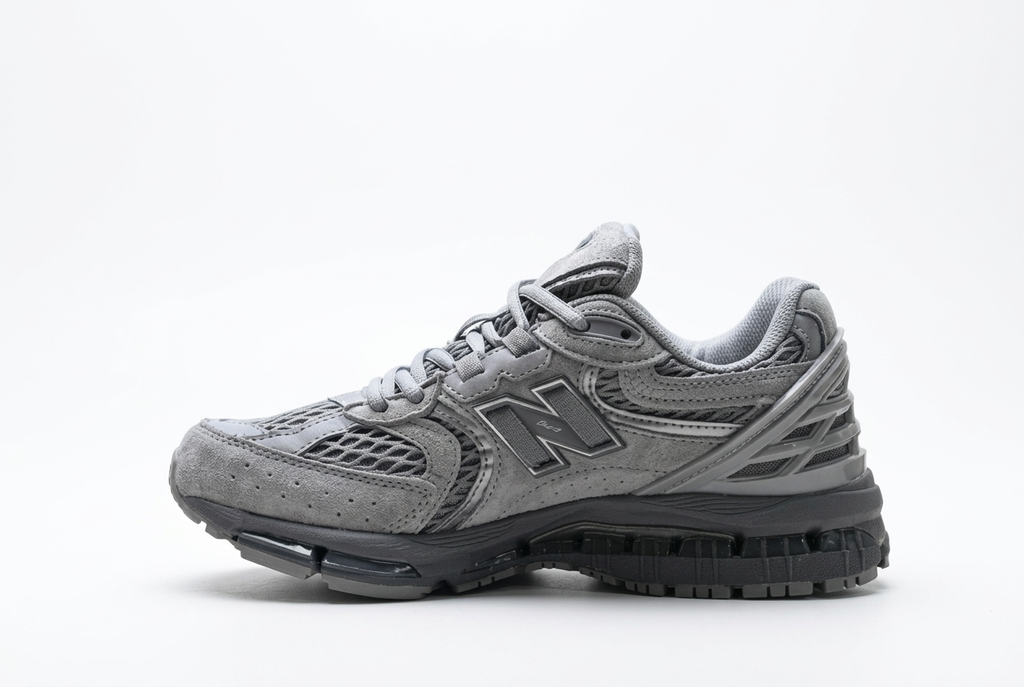 New Balance 1954R Grey & Charcoal Sneakers