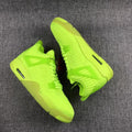 Air Jordan 4 Woven Sneakers Fluorescent Green - product image from the listing.