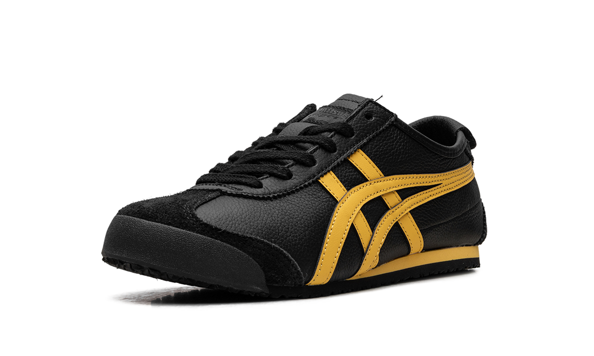 Onitsuka Tiger Mexico 66 in Black Yellow 131111 - product image from the listing.