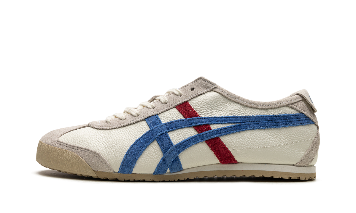 Onitsuka Tiger Mexico 66 Vintage in White Directoire Blue 121313 - product image from the listing.