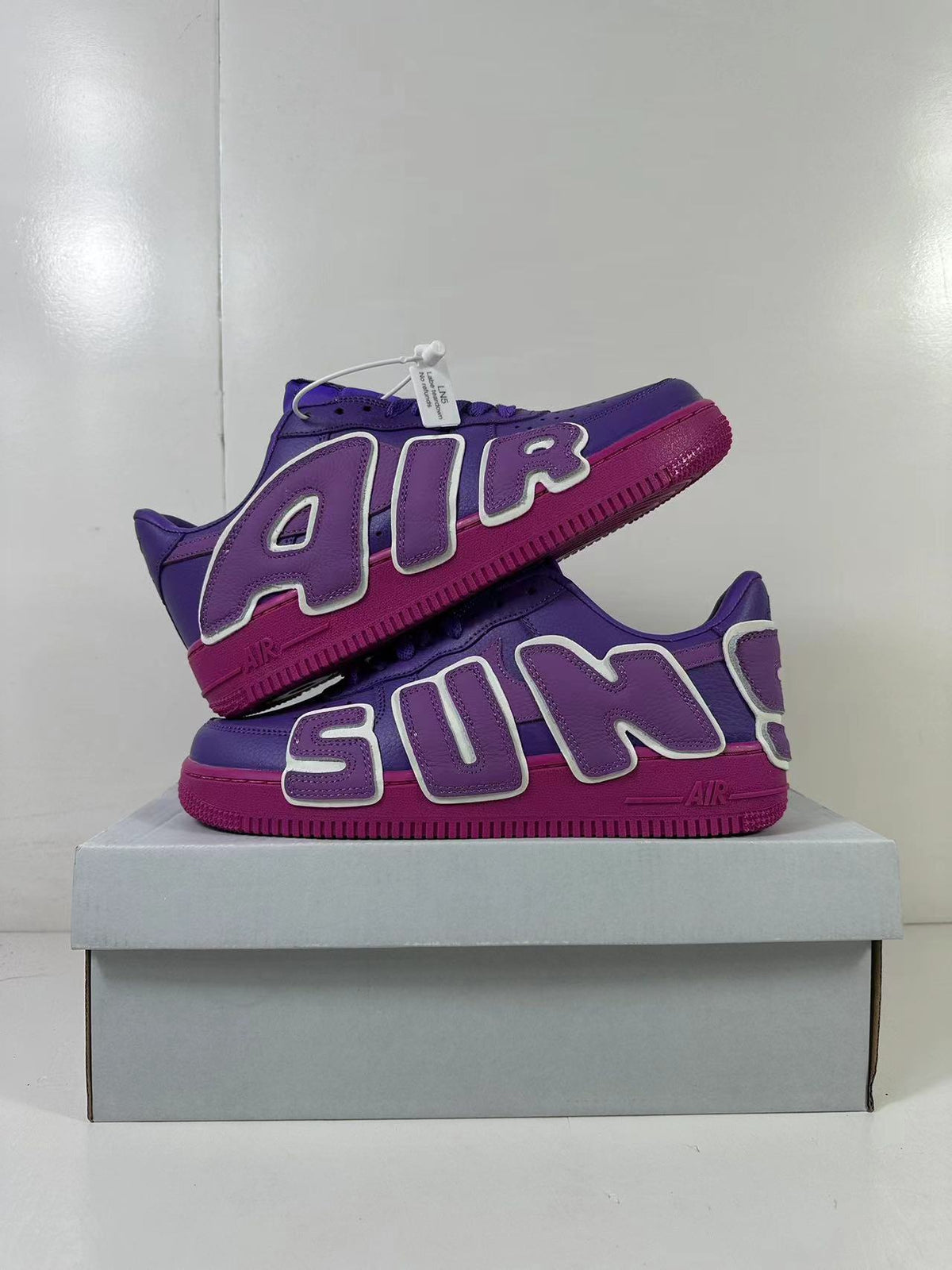 CPFM x Nike Air Force 1 Low Sneakers in Purple DC4457-104 - product image from the listing.