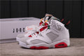Air Jordan 6 Hare White Red Sneakers CT8529-062 - product image from the listing.