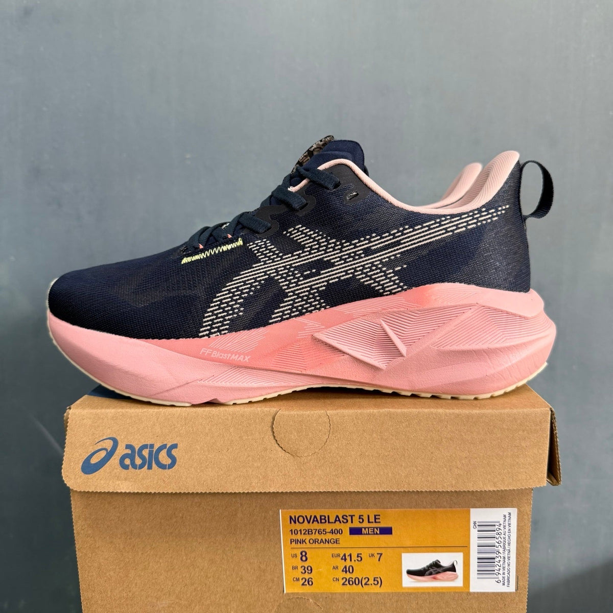 Nike H8 Running Sneakers in Pink and Navy - product image from the listing.