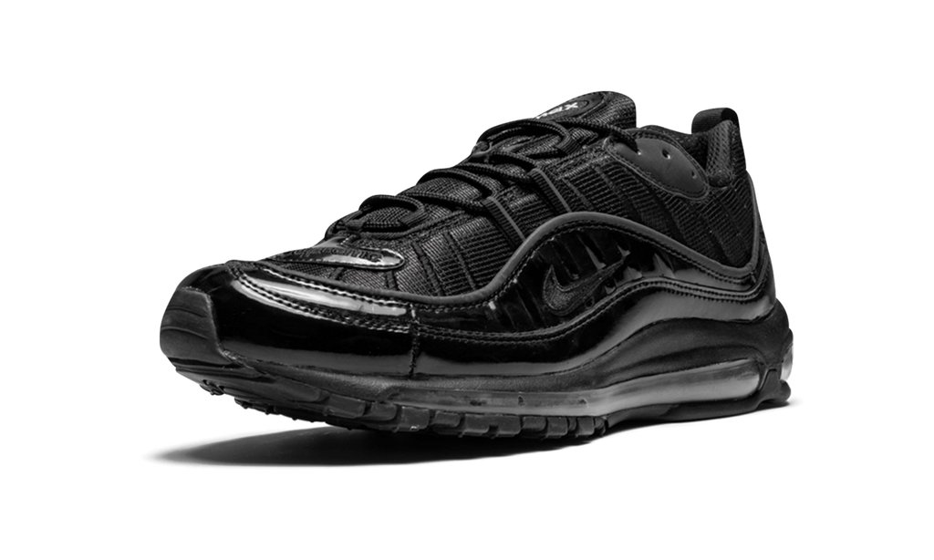 "Supreme - Black" Air Max 98 844694 001 - product image from the listing.