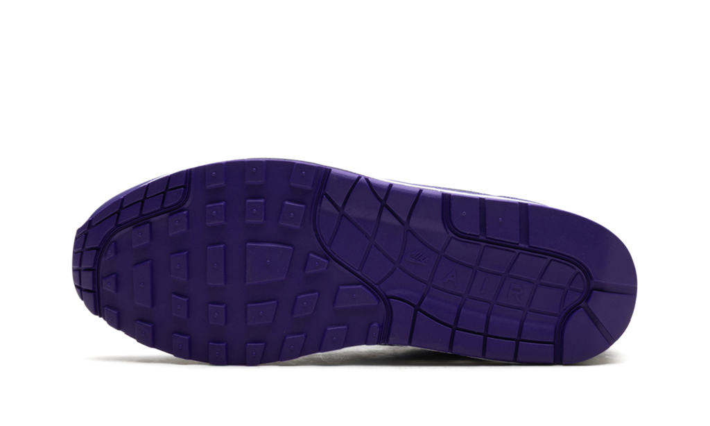 "Supreme Varsity Purple" Air Max 1 '87 SP HF8813 500 - product image from the listing.