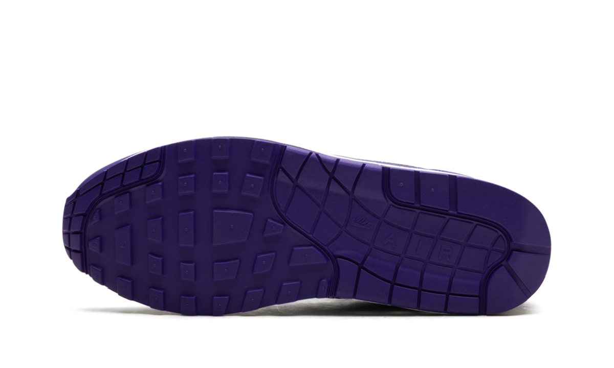 "Supreme Varsity Purple" Air Max 1 '87 SP HF8813 500 - product image from the listing.