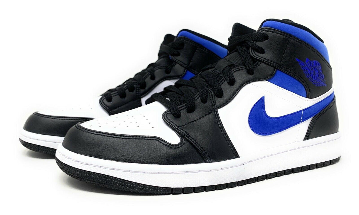 'Racer Blue / Black / White' — Air Jordan 1 Mid