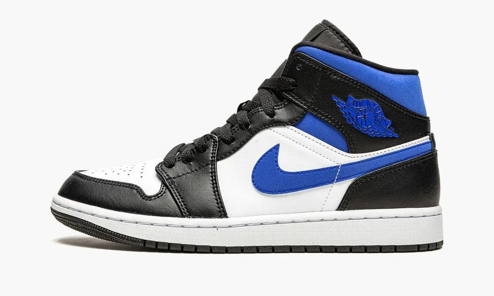 'Racer Blue / Black / White' — Air Jordan 1 Mid