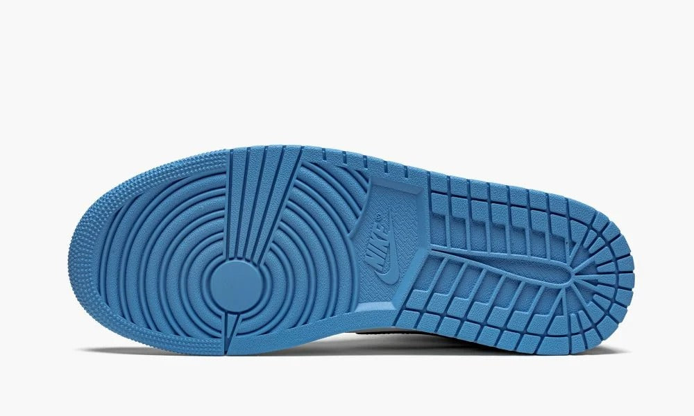 'Black / White / University Blue' — Women's Air Jordan 1 Mid