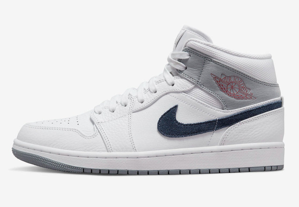 Paris White — Jordan 1 Mid