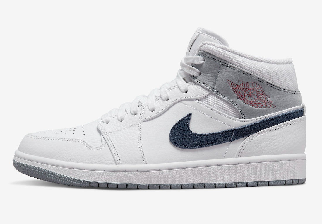 Paris White — Jordan 1 Mid