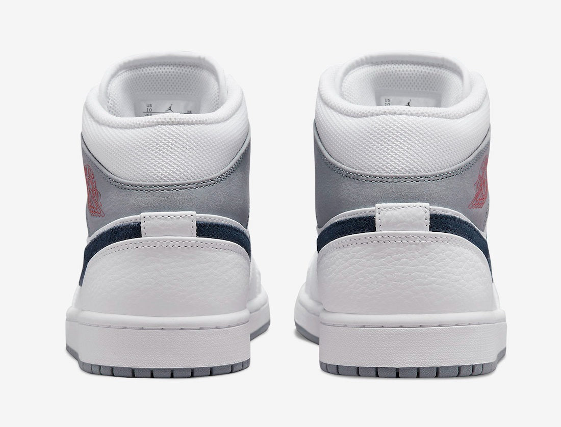 Paris White — Jordan 1 Mid