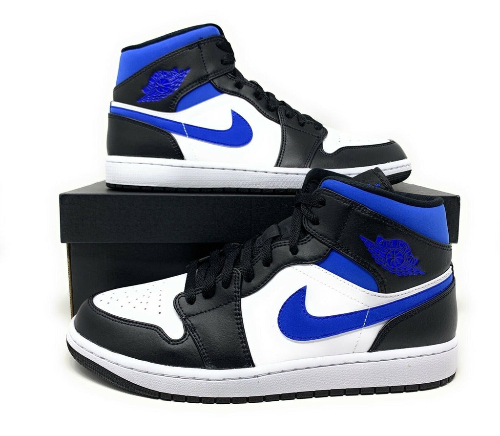'Racer Blue / Black / White' — Air Jordan 1 Mid
