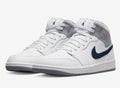 Paris White — Jordan 1 Mid