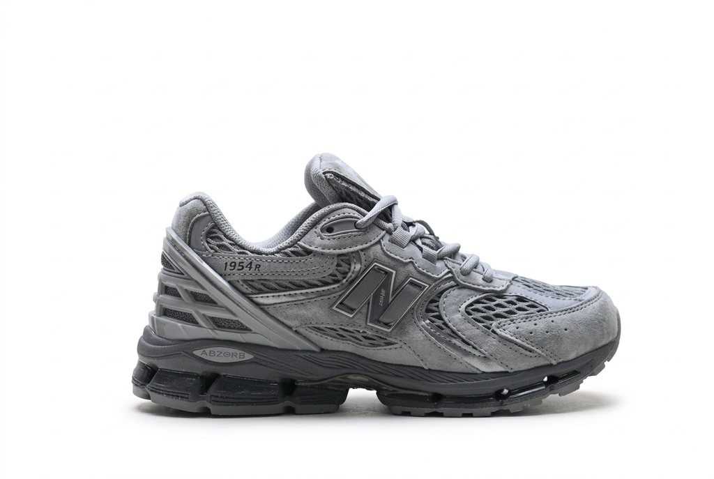 New Balance 1954R Grey & Charcoal Sneakers