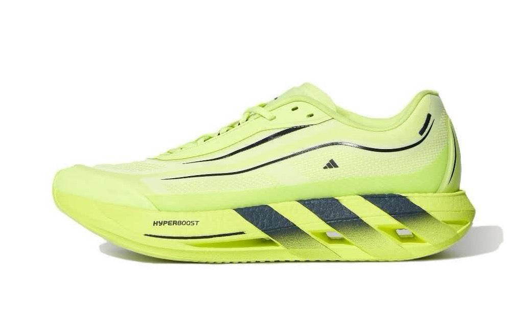 adidas HYPERBOOST LITE Low-Top Running Shoes in Lime - product image from the listing.