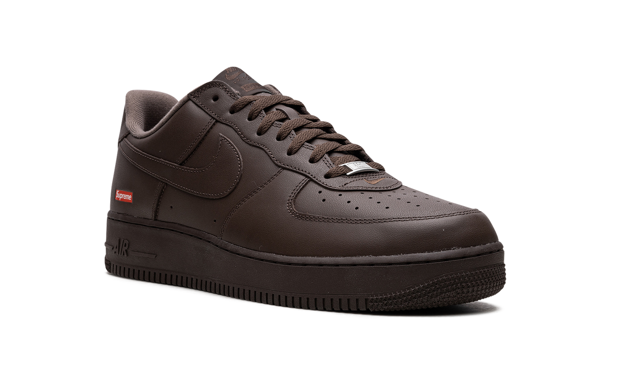 "Supreme - Mini Box Logo Brown" Air Force 1 CU9225 200 - product image from the listing.