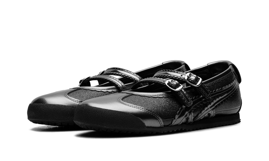 Onitsuka Tiger Mexico 66 Tgrs Wmns Glitter Pack in Black Gunmetal 187751 - product image from the listing.
