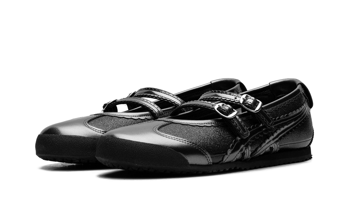 Onitsuka Tiger Mexico 66 Tgrs Wmns Glitter Pack in Black Gunmetal 187751 - product image from the listing.