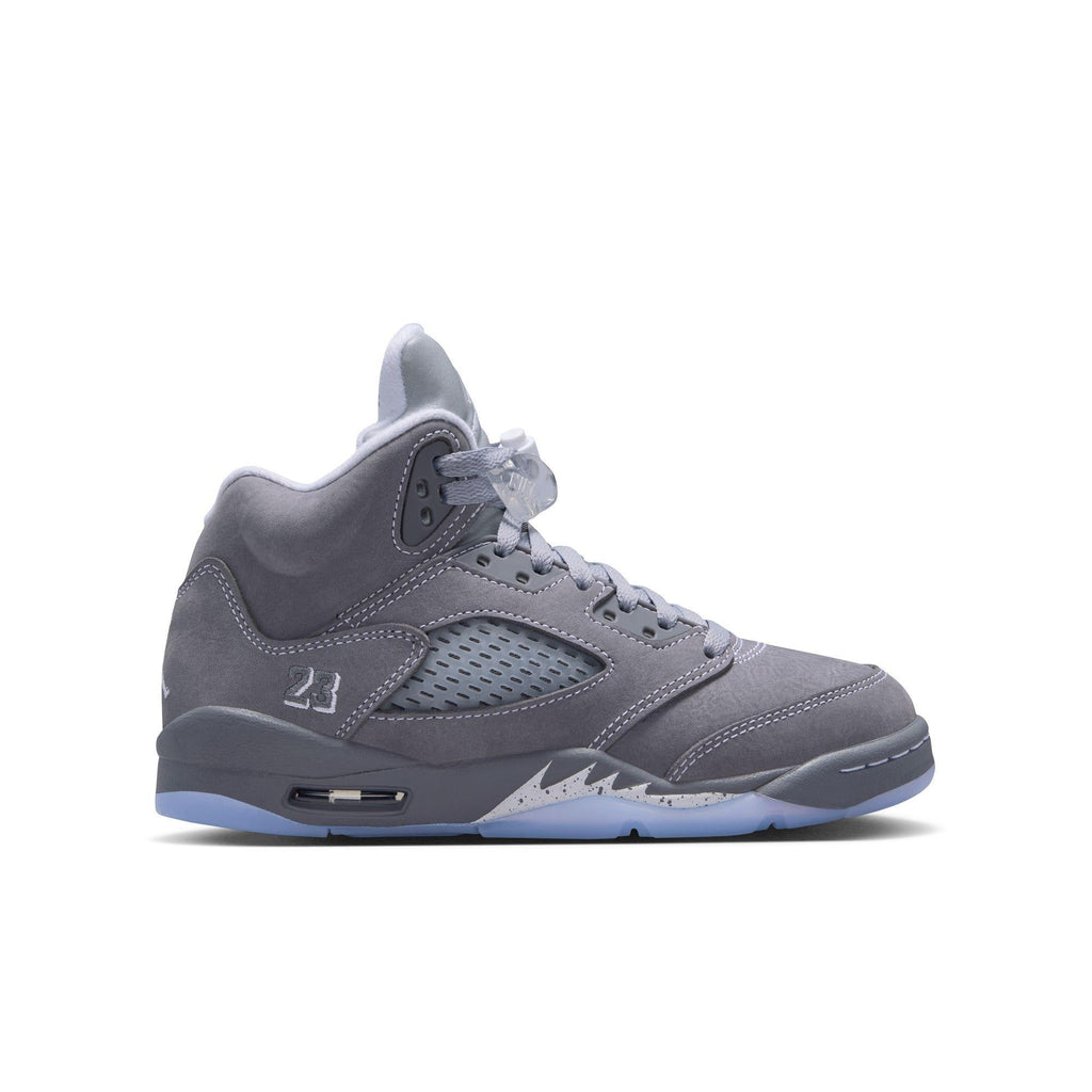 "Wolf Grey" Gradeschool — Air Jordan 5 Retro — product image