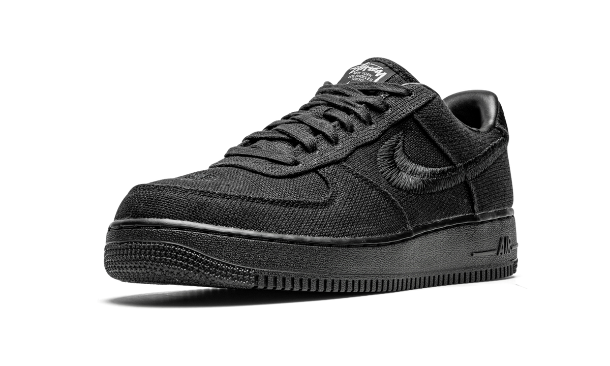 "Stussy - Black" Air Force 1 Low CZ9084 001 - product image from the listing.