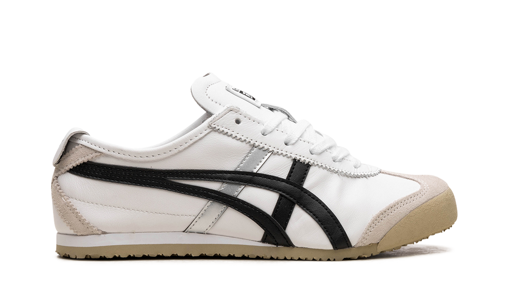 Onitsuka Tiger Mexico 66 in White Black 124862 - product image from the listing.