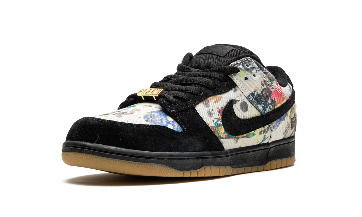 "Supreme - Rammellzee" SB Dunk Low FD8778 001 - product image from the listing.
