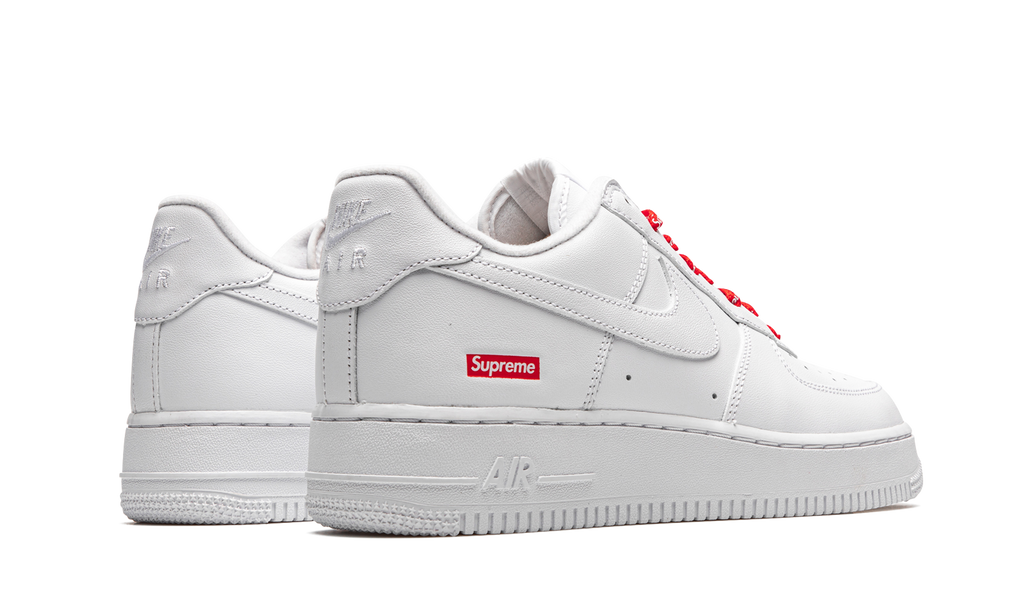 "Supreme - Mini Box Logo White" Air Force 1 Low CU9225 100 - product image from the listing.