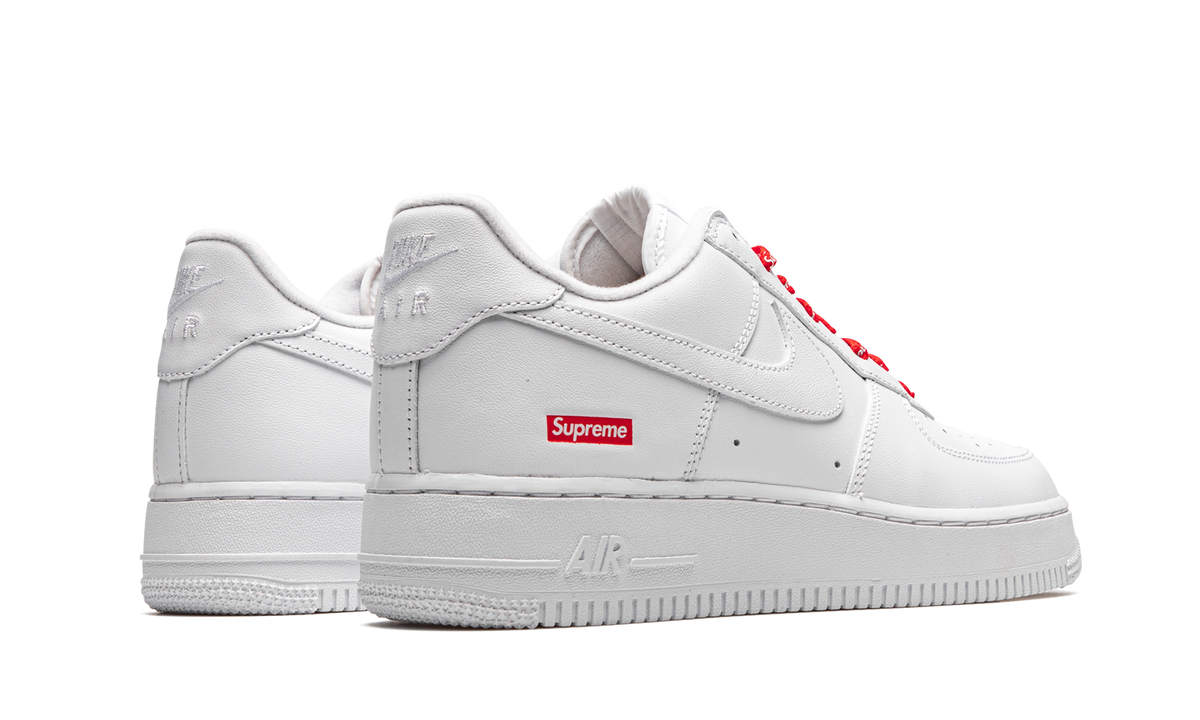 "Supreme - Mini Box Logo White" Air Force 1 Low CU9225 100 - product image from the listing.