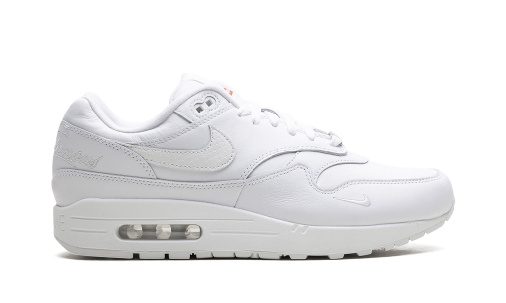 "Supreme Triple White" Air Max 1 '87 SP HF8813 100 - product image from the listing.