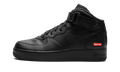 "Supreme - Mini Box Logo Black" Air Force 1 Mid FZ8784 001 - product image from the listing.