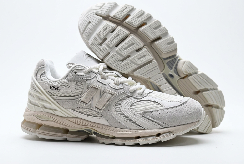 New Balance 1954R White & Light Grey Sneakers