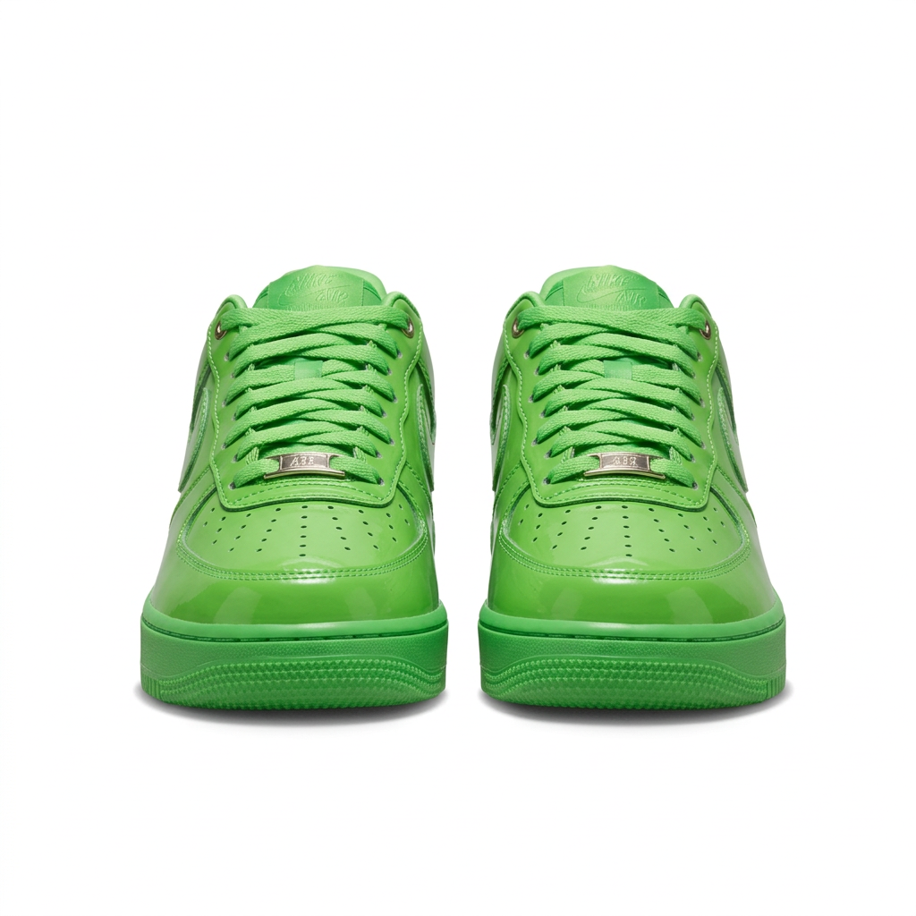 Nike Bright Green Low-Top Sneakers