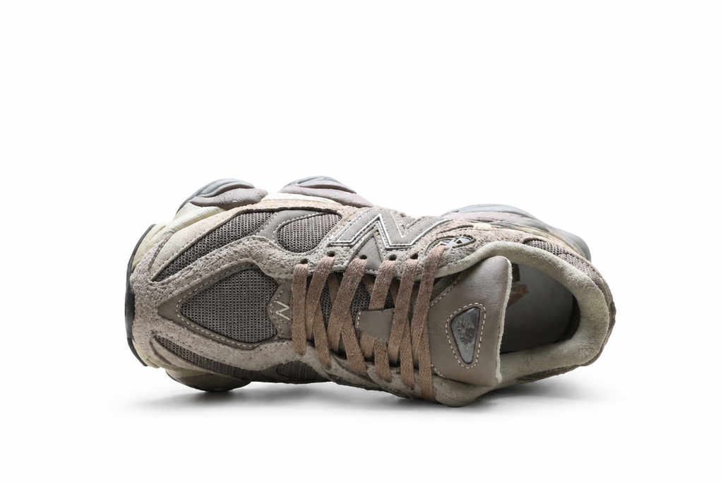 New Balance 9060 Taupe / Grey / Cream Sneakers
