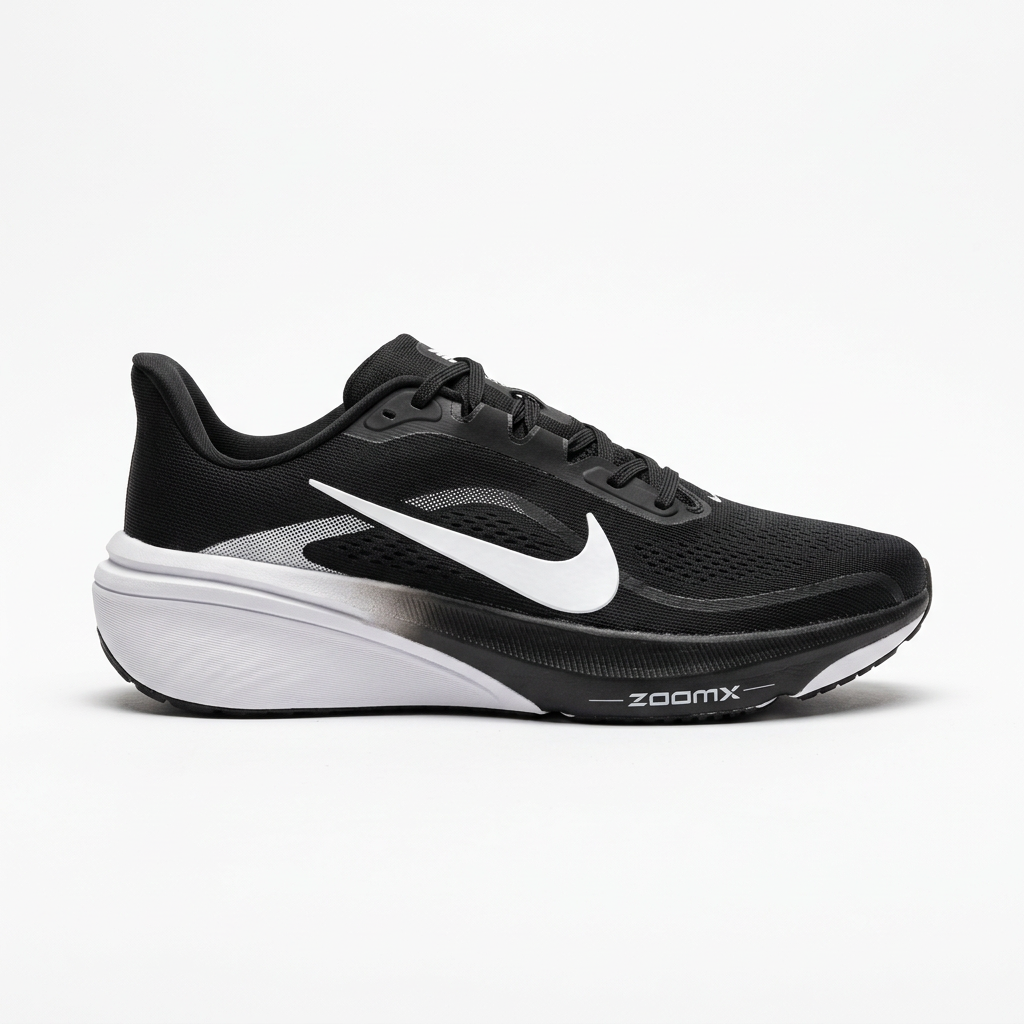 Nike Pegasus 42 Black & White Running Shoes