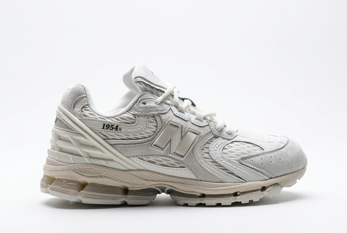 New Balance 1954R White & Light Grey Sneakers