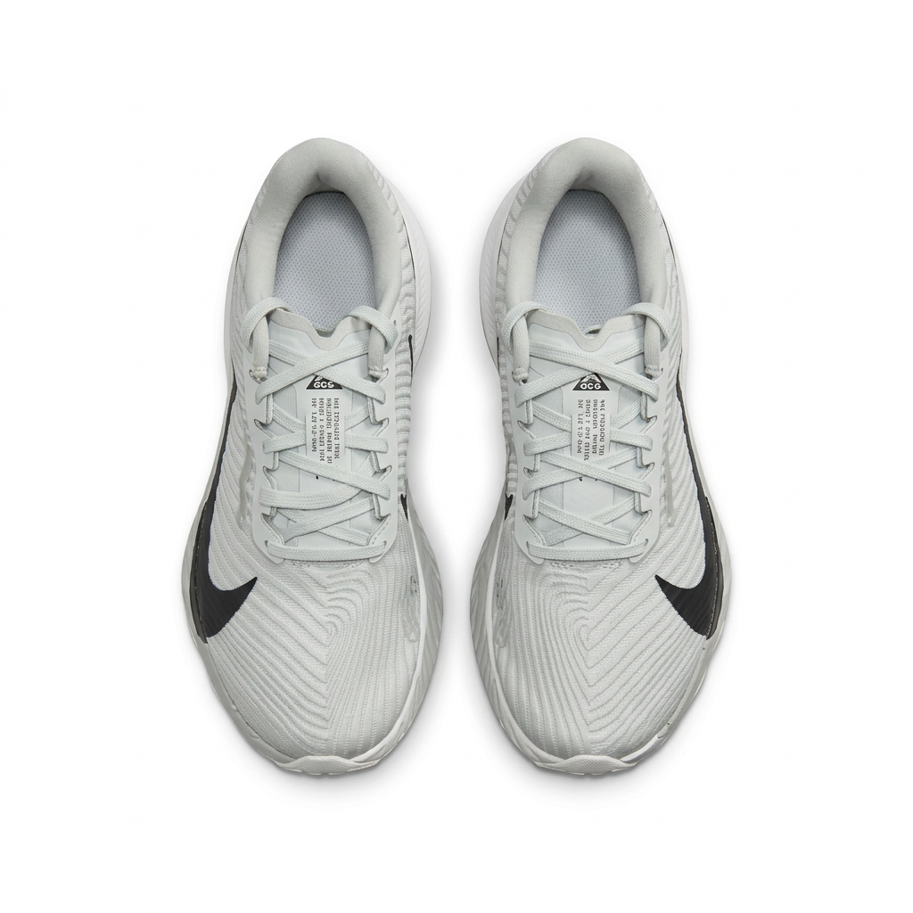 Nike ACG Light Grey & Black Trail Shoes