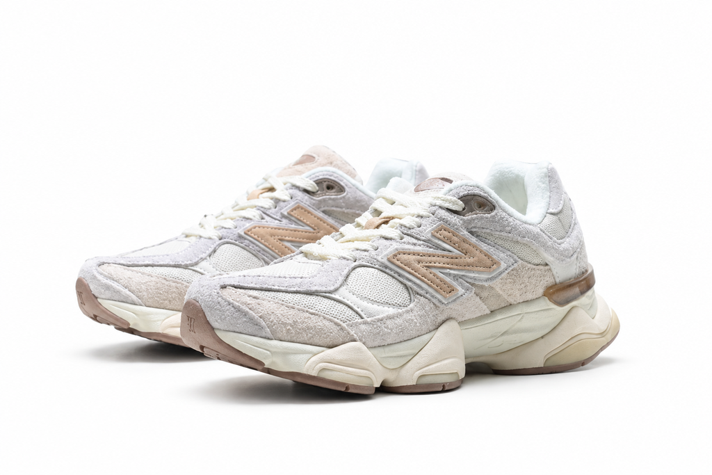 New Balance 9060 Light Grey / Cream / Beige Sneakers