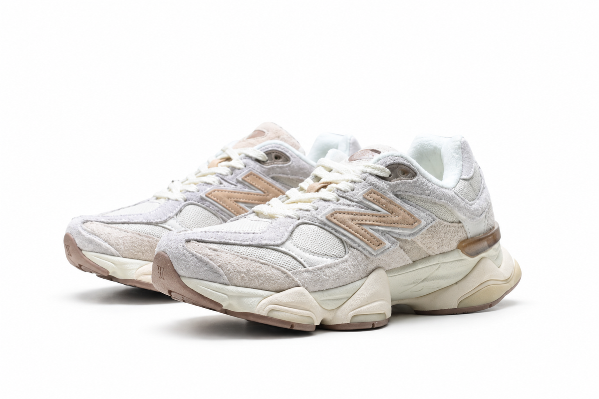 New Balance 9060 Light Grey / Cream / Beige Sneakers