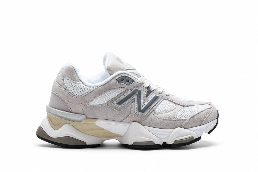 New Balance 9060 Light Grey / White Sneakers