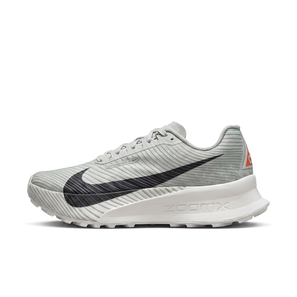 Nike ACG Light Grey & Black Trail Shoes