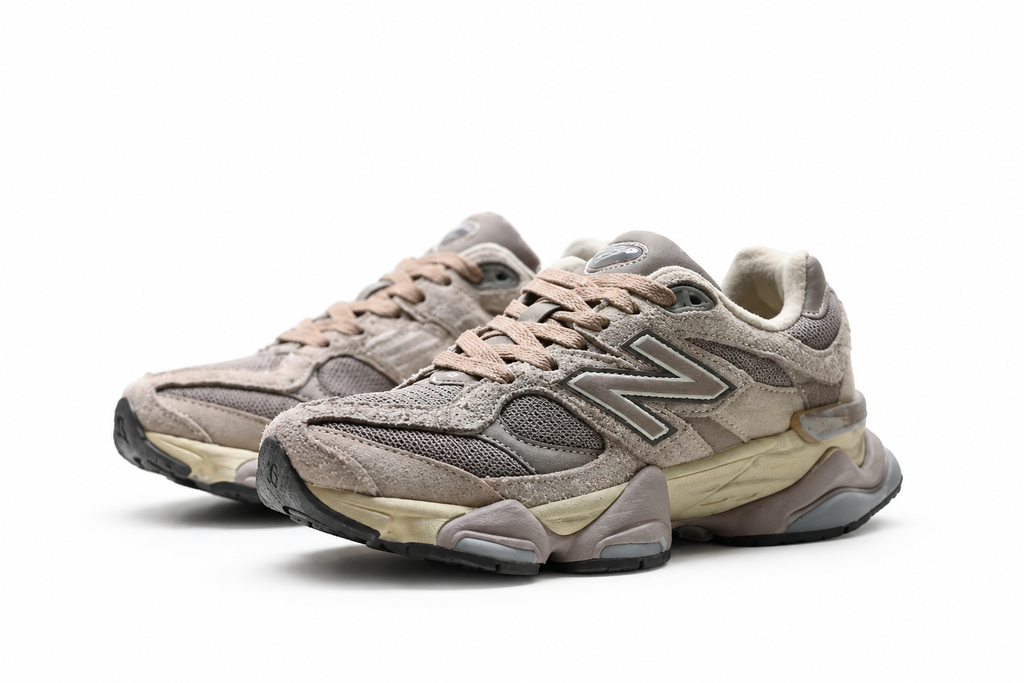 New Balance 9060 Taupe / Grey / Cream Sneakers