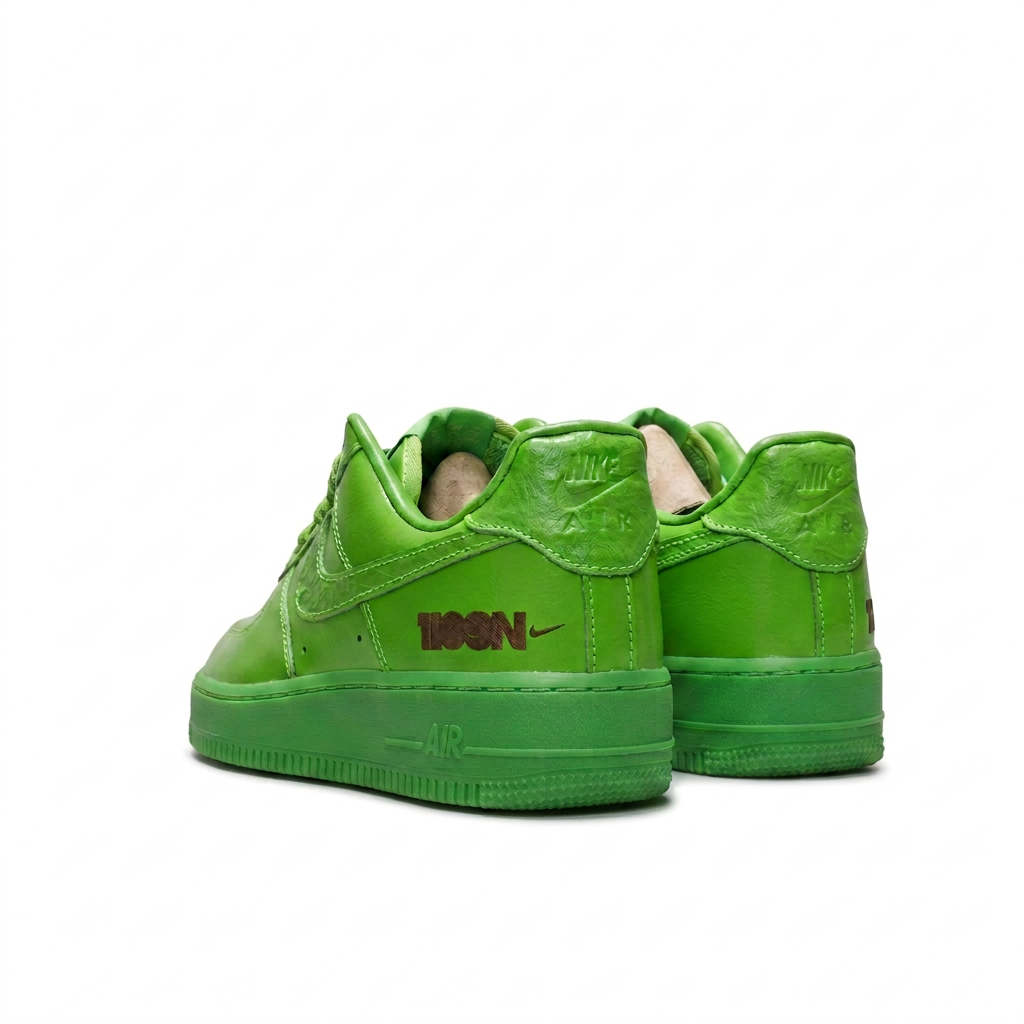 Nike Bright Green Low-Top Sneakers