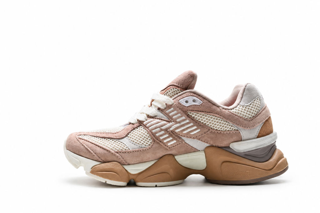 New Balance 9060 Dusty Pink / Cream / Tan Sneakers