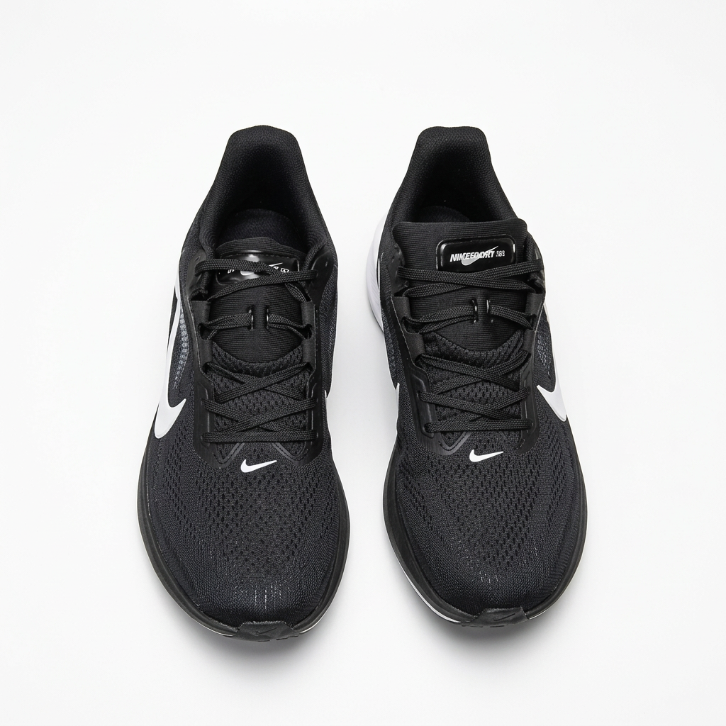 Nike Pegasus 42 Black & White Running Shoes