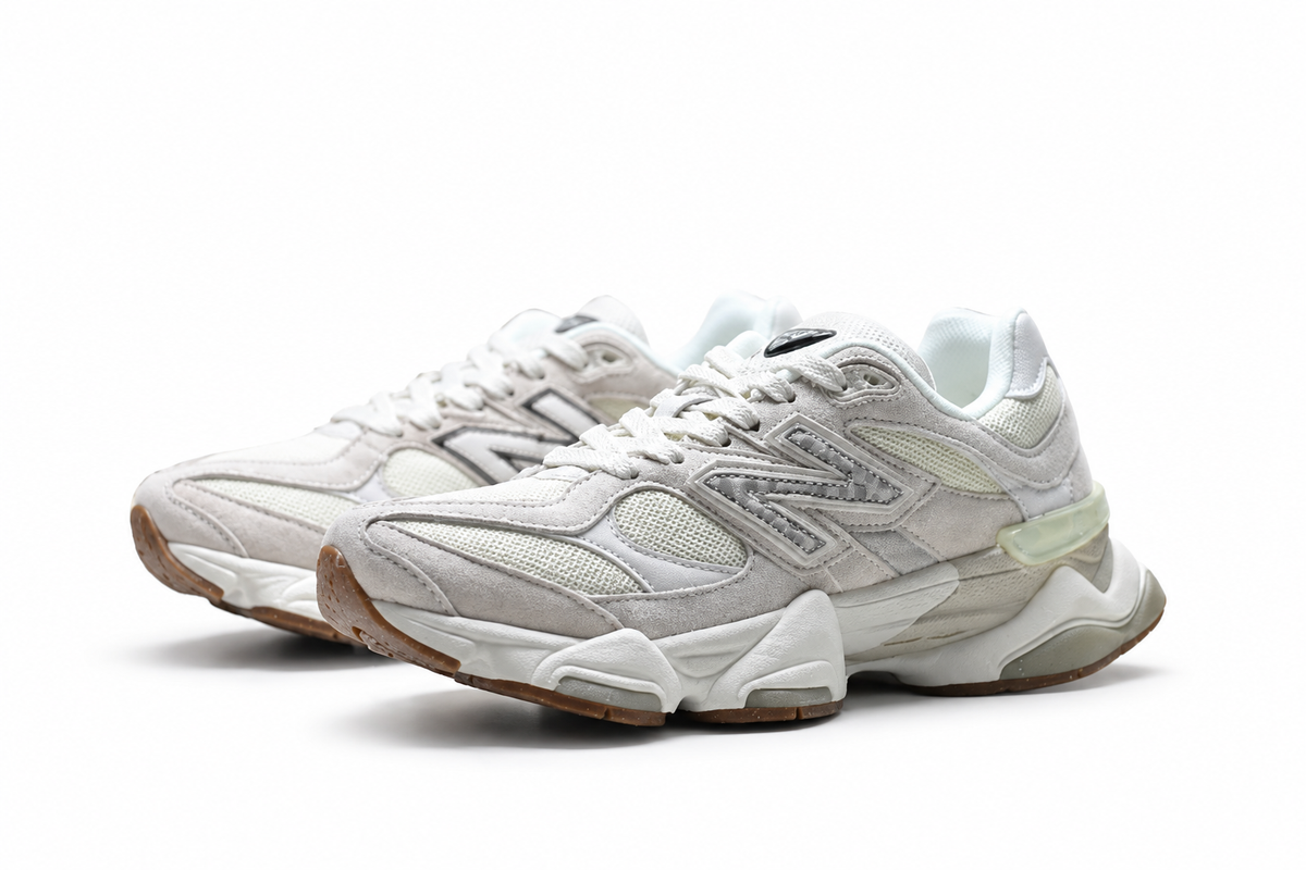 New Balance 9060 Light Grey / Cream Sneakers