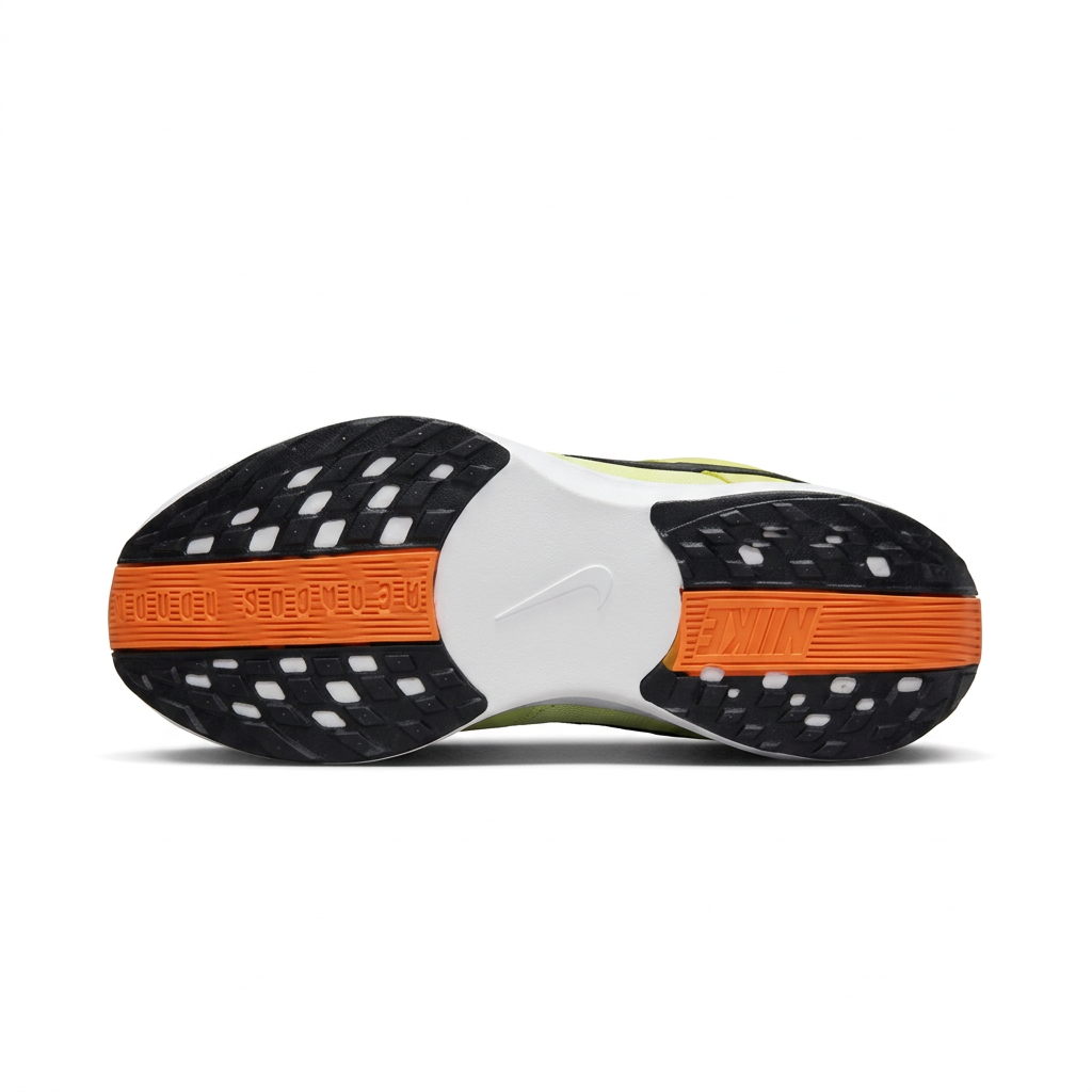 Nike Mint & Lime Running Shoes with Orange Accents